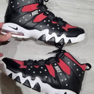 Nike Air Max 2 CB '94 Black Gym Red Bred Chicago Bulls Mint Condition Size 13